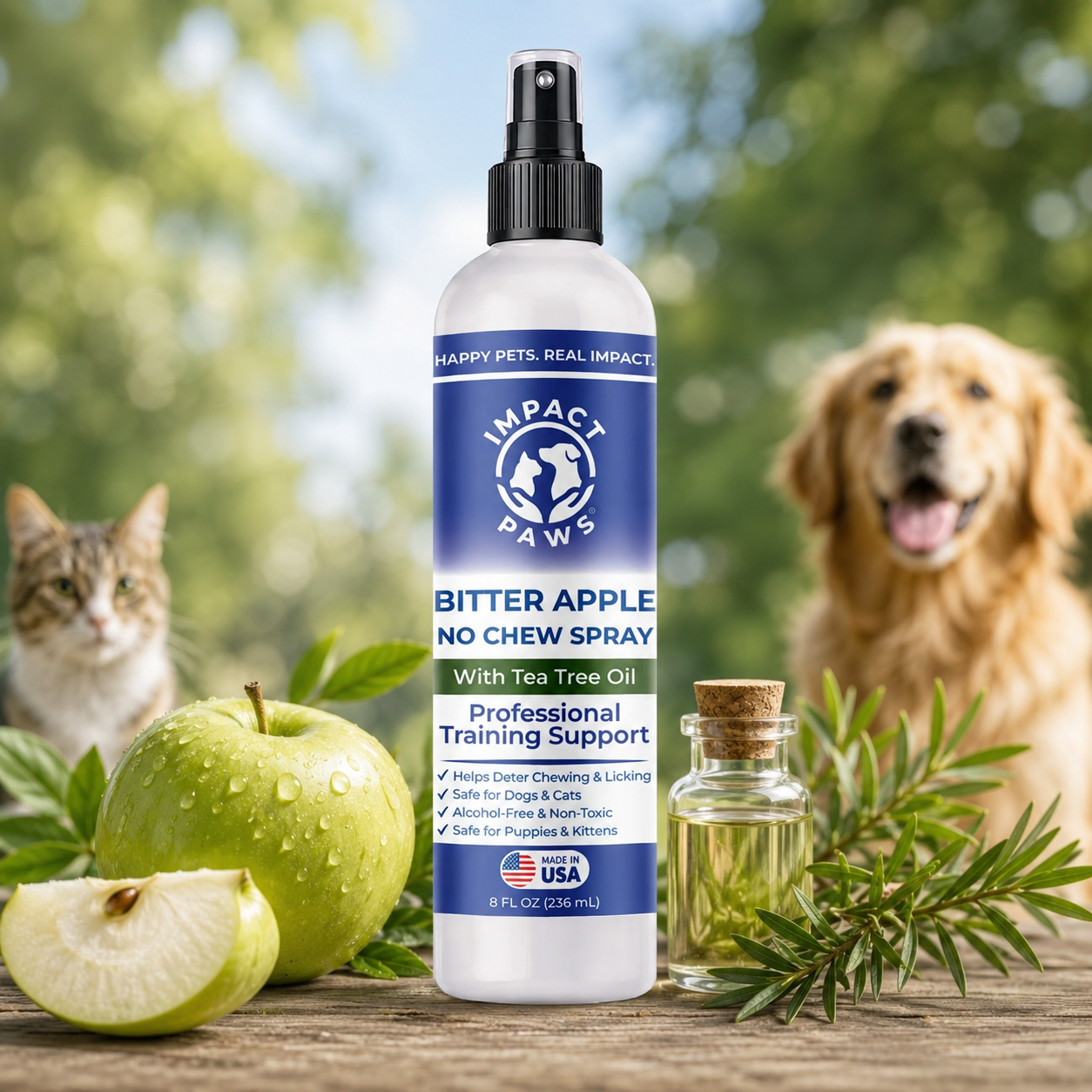 Impact Paws Bitter Apple No Chew Spray