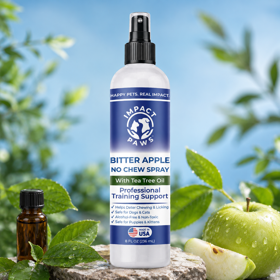 Impact Paws Bitter Apple No Chew Spray