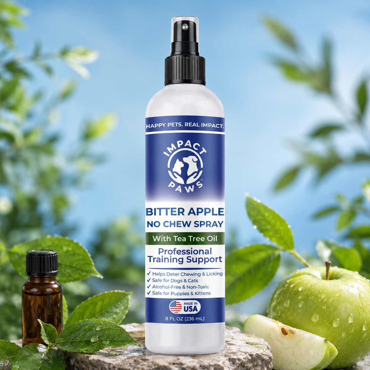 Impact Paws Bitter Apple No Chew Spray